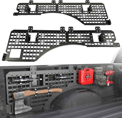 Side Bed MOLLE Panel Fit for 5.5 Feet Ford F150 2015-2020 & 2021-2026 Truck Storage Organizer System