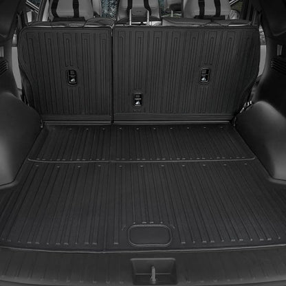 Floor Mats for Hyundai Tucson Hybrid 2022-2026, All Weather Floor Mats Trunk Cargo Liner with Backrest Protectors Accessories, Full Coverage Set (Not fit PHEV)