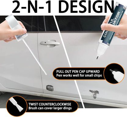 Lakeshore Blue Metallic(GXP/WA136H) Touch Up Paint Compatible with Chevrolet, Car Paint Pen Scratch Repair Two-In-One Touch Up Paint, Premium Car Scratch Remover for Deep Scratches