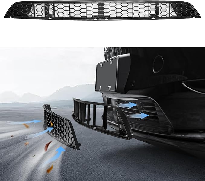 Grille Mesh Inserts for Tesla Model Y 2021-2025 Front Air Inlet Vent Grille Cover Replacement for Tesla Model Y Accessories (Detachable Version 3.0)