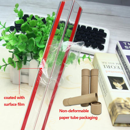 Wall Corner Protector - 2PCS, 31.5"x1.18" - Self Adhesive Clear Corner Protectors for Walls, Cabinet Doors, Edge Protector Trim; Easy to Install Corner Guards for Walls (80cm x 3cm)