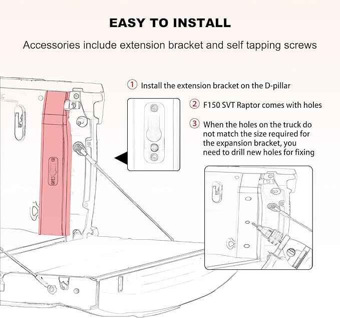 Truck Bed Extender, Bilateral Retractable Tailgate Extender, Aluminum Adjustable Size 52"-62.6"L x 23"-26.7"W x 18"H, Fits Chevy Silverado & GMC Sierra, Ford F-Series, Dodge Ram, Tundra, Nissan Titan