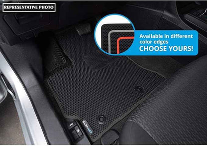 CLIM ART All-Weather Car Floor Mats Compatible with Chevrolet (Chevy) Equinox 2018-2024, Custom-Fit Heavy-Duty Floor Liners for Cars & SUVs, Car Accessories for Men & Women, Black - FL011418113