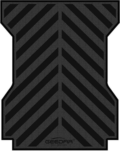 GEEDAR Heavy Duty Rubber Truck Bed Mat for 2005-2023 Toyota Tacoma 6ft Long Bed, Tacoma Accessories, Toyota Tacoma Truck Bed Mat Liner, Black
