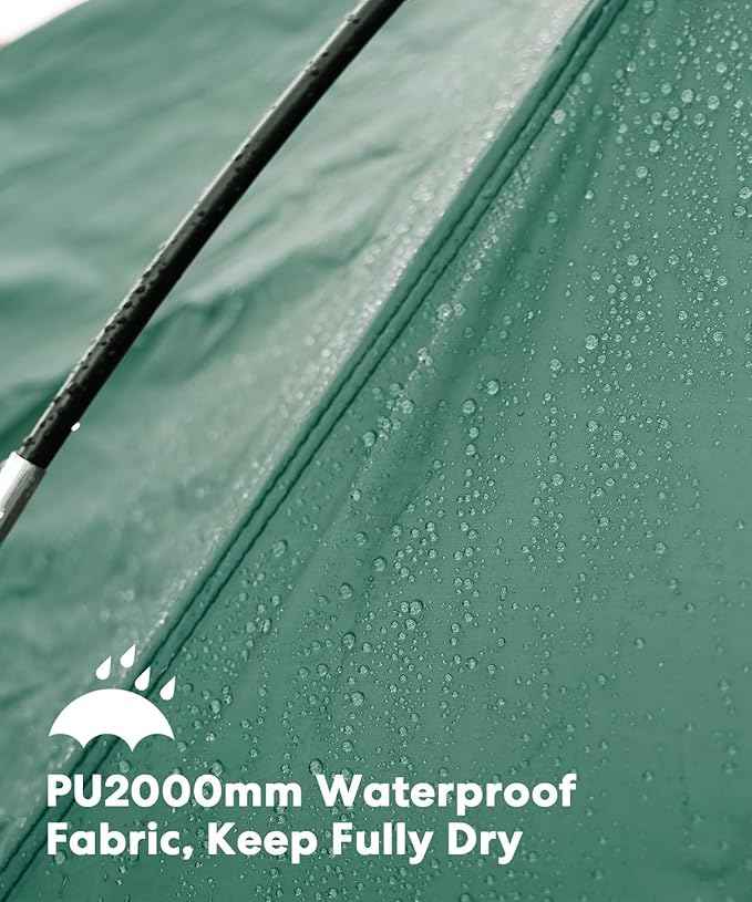 LIBERRWAY Truck Bed Tent for 2 Person, 5.5-5.8 FT Pickup Truck Tent with Waterproof Rainfly Oxford for Camping Travel Outdoor Chevy Silverado 1500 Dodge Ram 1500 Ford F-150 GMC