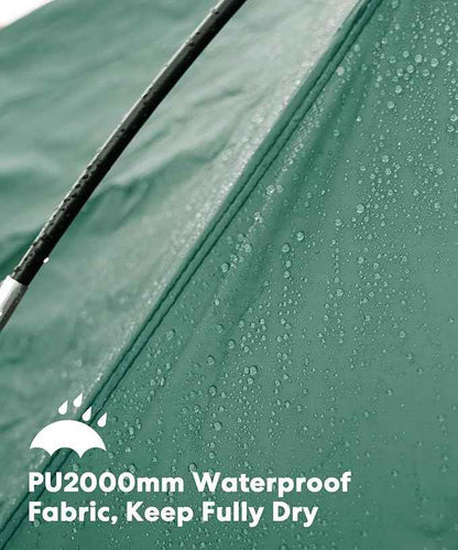 LIBERRWAY Truck Bed Tent for 2 Person, 6.4-6.7 FT Pickup Truck Tent with Waterproof Rainfly Oxford for Camping Travel Outdoor Chevy Silverado 1500 Dodge Ram 2500 Ford F-250 GMC Sierra 1500