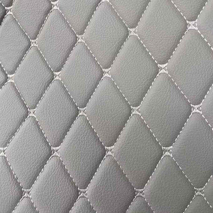Custom Making Car Floor Mats Compatible with Audi BMW Mercedes-Benz Toyota Lexus Honda Infiniti Nissan Hyundai Kia All Models 2005-2026 (Light Gray)