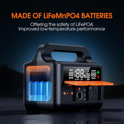 8000A LiFeMnPO4 Jump Starter for All 12V Cars, DC+PD 200W Two-Way Fast-Charging Portable Car Starter (PD Charger NOT Included), 30 Mins Full Charge, Powerful Jump Box w/Large Screen & Light