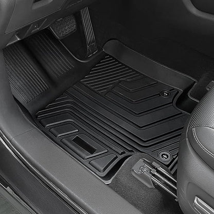Floor Mats for Toyota Highlander 2020-2026, All Weather Floor Mats Trunk Cargo Liner with Backrest Protectors Accessories, Full Coverage Set (Fit 7 Sests)