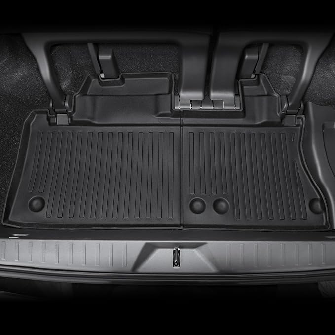 Cargo Mat for 2021-2025 Toyota Sienna, Full Coverage All Weather TPE Trunk Mat Cargo Liner for Sienna Accessories (Not for 25 Platinum Edition)