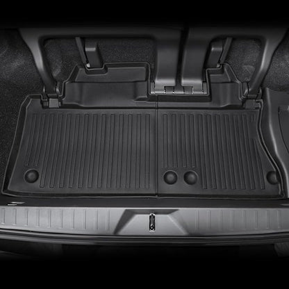 Cargo Mat for 2021-2025 Toyota Sienna, Full Coverage All Weather TPE Trunk Mat Cargo Liner for Sienna Accessories (Not for 25 Platinum Edition)