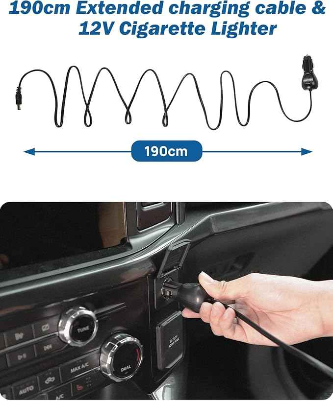JOYTUTUS Truck Bed Air Mattress for 6.4-6.7Ft, Full Size Regular Beds for Pickup Outdoor Camping, Truck Tent Accessories with Carry Bag & Cup Holder & Cavity Design, Black