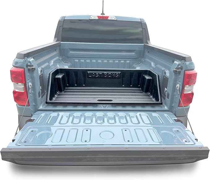 Cargo Box Organizer for Ford Maverick, Slides onto Tailgate for Easy Access to Load and Unload, Stores and Protects Your Cargo and Vehicle