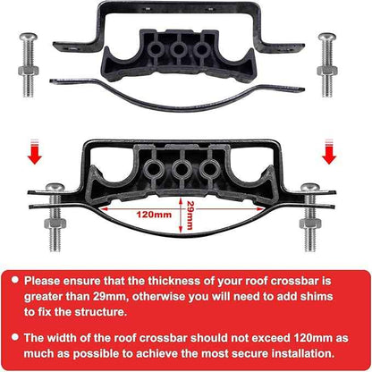 74” x 39” x 8” Small SUV Roof Rack Cargo Basket