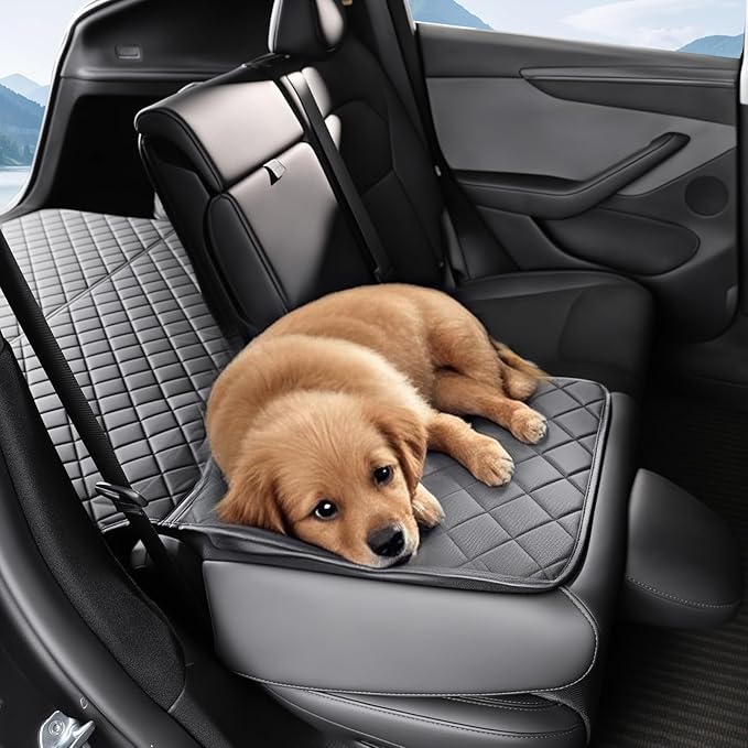 ThinSGO for Tesla Model Y Juniper Cargo Liner Trunk Pet Mat for Dogs Rear Seat Cover for Tesla Model Y 2025