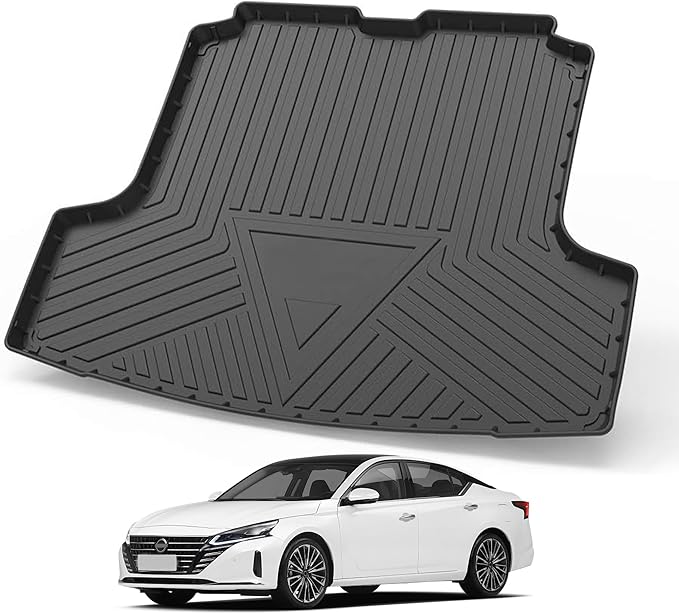 Trunk Mat Compatible with 2019-2026 Nissan Altima Cargo Liner TPE Waterproof Cargo Mat Replacement for 2021 2022 2023 2024 2025 2026 Altima Accessories