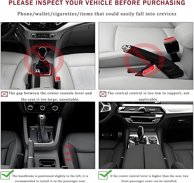 Car Armrest Storage Box Organizer for Tesla Model 3 2017–2025, Forearm Wrist Support Adjustable Center Console Armrest Pad Car Seat Gap Filler Organizer