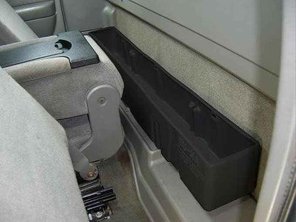 DU-HA 10026 Black Behind-the-Seat Storage Fits 99-07 Chevrolet Silverado and GMC Sierra Regular Cab