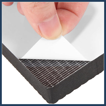 30x10x3cm Car Garage Wall Guard Door Bumper Protector Anti Collision Waterproof Foam for Warehouse Garage Parking Assist Stylish Design