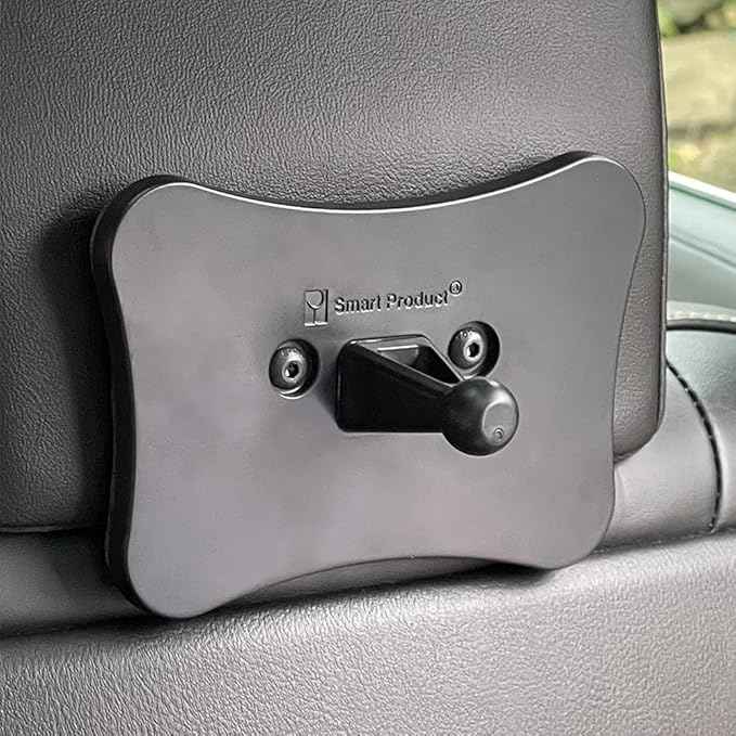 Car Tablet Holder Compatible for Volvo XC90 XC60 V90 V60 S90 S60 (Model 2017 or Newer), Back Seat Headrest Mount Compatible with All iPad Pro Air Mini, Galaxy Tabs, 4.7-12.9" Tablets