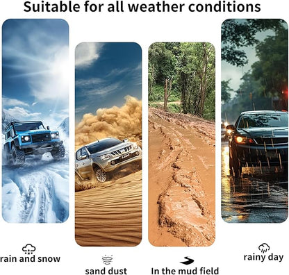 Floor Mats for 2026 Hyundai Palisade Gas Accessories, fit SE、SEL、SEL Convenience、SEL Premium、Limited、XRT、Calligraphy,TPE All Weather Protection Full Coverage Trunk Liner & Floor Liner for Palisade