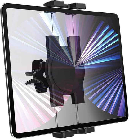 Vent Tablet Mount for Car [Super Stable Durable] Air Vent Car Tablet Holder Powerful Vent Clip for 4-12.9" Tablets & Phones, iPad Pro/Air/Mini, Galaxy, Lenovo, Fire, iPhone Series