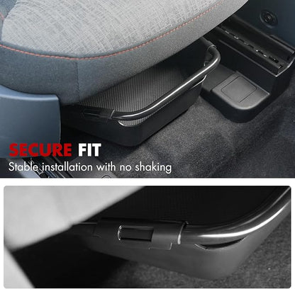 Mabett Under-Seat Storage Box for Ford Maverick Manual Seat 2022-2025, Front Row Manual Seat Underseat Organizer Accessories