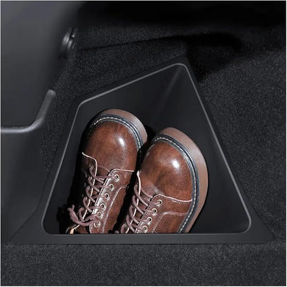 Compatible For Tesla Model Y Rear Trunk Organizer Side Storage Box, Car Accessories(Compatible For Model Y 2PCS)