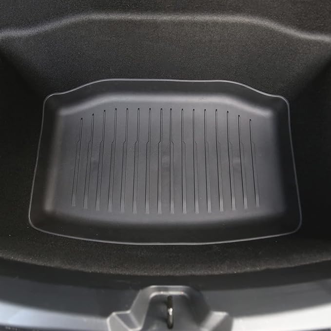 All Weather Cargo Liners for Tesla Model 3 Trunk Mats,Front and Rear Trunk Tray Mats Protector 2021 2022 2023 Accessories