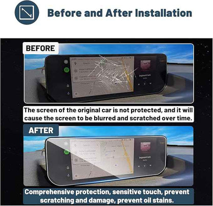 Ruiya Screen Protector for Mazda CX50 10.25" Display Touchscreen for 2023-2026 Mazda CX50 Accessories 9HD Tempered Glass Compatible with 2023 2024 2025 2026 Mazda CX-50