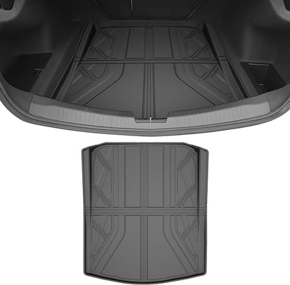 Cargo Liner Compatible with Cadillac CT5 CT5-V 2020-2025 2026 Weather-Resistant Trunk Mats for Cars with Raised Lip Non-Slip Car Rear Trunk Mat Tray Pad Boot