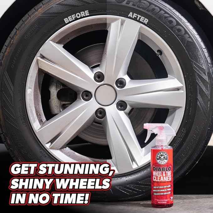 Chemical Guys Car Detailing Kit, Car Cleaning Kit with Total Interior Cleaner & Protectant, Sprayable Wheel Cleaner, Car Wash Soap, Bucket, Brushes, and Detailing Accessories - 17 Piece Wash Kit
