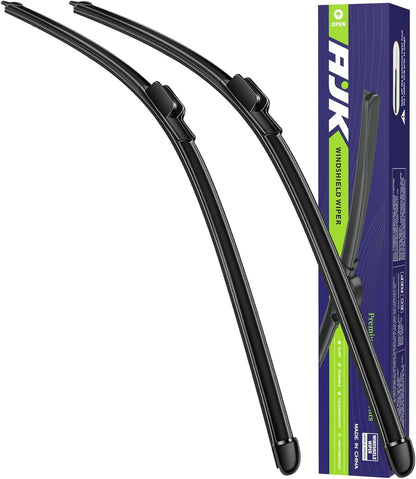 AJK 26 and 16 inch Wiper Blades, Premium All Season 2 Pack Driver Side Passenger Side Front Windshield Wipers Replacement for Honda Accord 2018 2019 2020 2021 2022