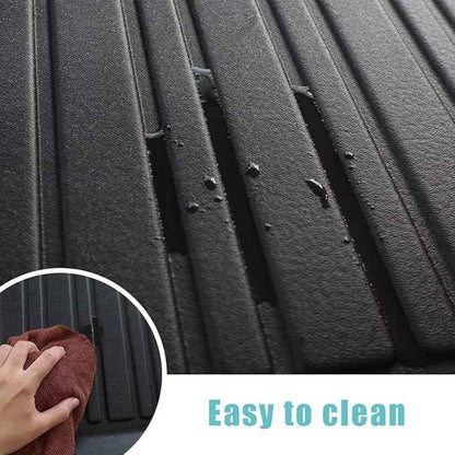 BestEvMod for Rivian R1T R1S All-Weather Front Trunk Mat TPE Material Rubber Cargo Liner Compatible with Rivian R1T R1S 2022 2023 2024 Accessories (Upper Layer)