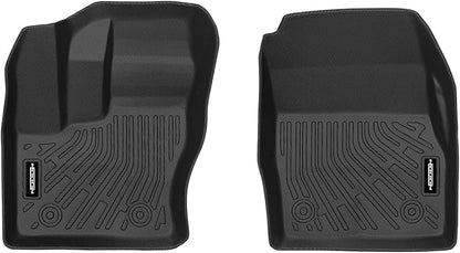 Custom Fit Floor Mats for 2014-2021 Ford Transit Connect, All Weather TPE Floor Liners, Odorless Full Set Interior Accessories