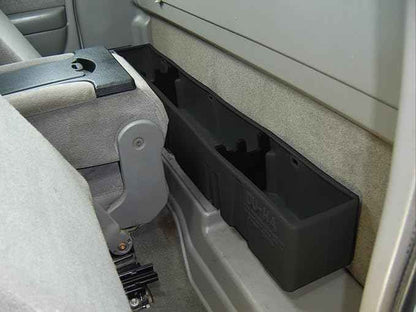 DU-HA 10026 Black Behind-the-Seat Storage Fits 99-07 Chevrolet Silverado and GMC Sierra Regular Cab