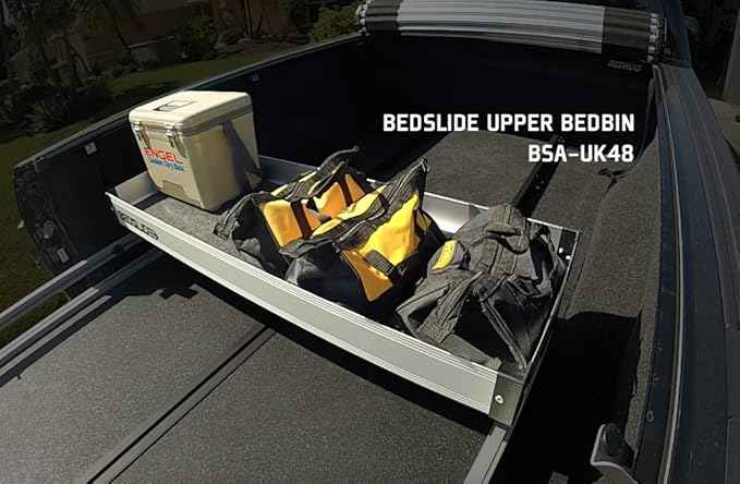 Bedslide BEDBIN Upper Tray 48 Wide. Added Storage and Space to Your
