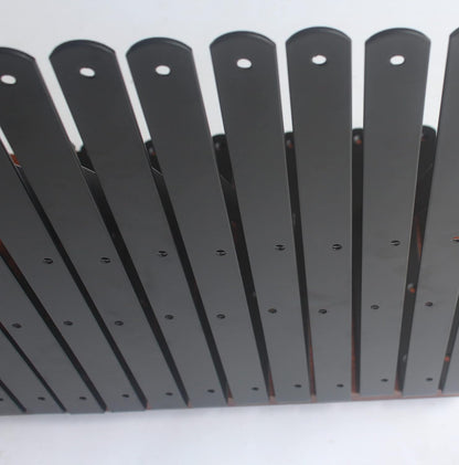 32 Pack L14 x H 10" Black Heavy Duty Shelf Brackets with Screws Metal Shelf Brackets Shelf Support Angle Brackets for Shelves L Brackets Heavy Duty Floating Shelf