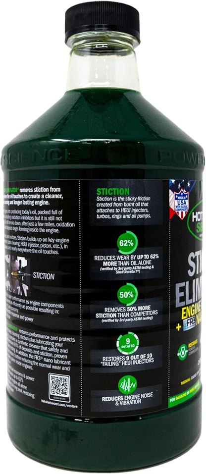 Hot Shot's Secret HSS64Z Original Stiction Eliminator 64 Fluid Ounce Bottle, Green