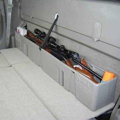 DU-HA 10013 Black Behind the Seat Storage for 00-07 Chevrolet Silverado and GMC Sierra Heavy Duty Crew Cab
