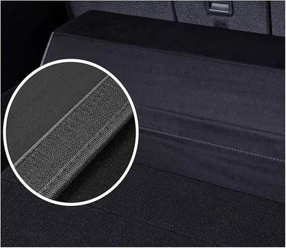 Folding Car Storage Box Large Capacity Compatible For TESLA Trunk Organizer Leather Cars Stowing Tidying Interior(Compatible For Model 3)