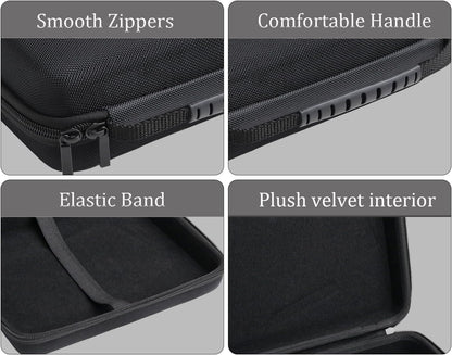 Hard Protective Travel Case Replacement, Compatible with L Shaped Cordless Car Vacuum