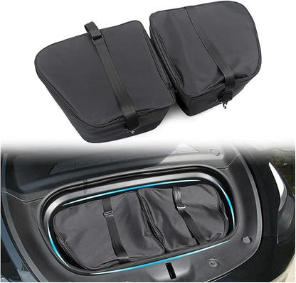 Car Front Trunk Storage Bag ForCompatible For Tesla Model 3 Model Y 2016-2022 2021 Portable Storage Box Organizer Packets(Compatible For Model Y)