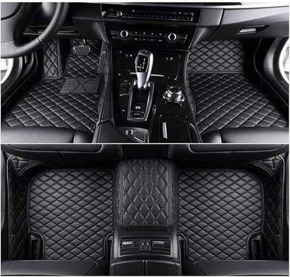 Custom Making Car Floor Mats Compatible with Audi BMW Mercedes-Benz Toyota Lexus Honda Infiniti Nissan Hyundai Kia All Models 2005-2026 (Black)
