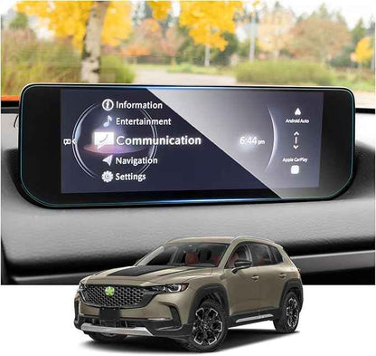 Ruiya Screen Protector for Mazda CX50 10.25" Display Touchscreen for 2023-2026 Mazda CX50 Accessories 9HD Tempered Glass Compatible with 2023 2024 2025 2026 Mazda CX-50