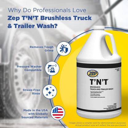 Zep TNT-Truck and Trailer Wash - 275 Gallon (1 Tote) 37689