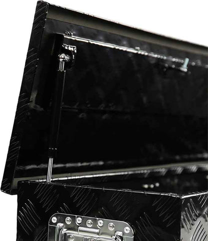 39 Inch Tool Box 5 Bar Tread ToolBox For Truck Bed Trailer Pickup Underbody RV ATV Storage Tools Organizer With Side Handle Lock Keys 39 inches
