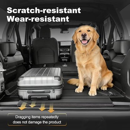 Cargo Mat fit for 2018-2026 Jeep Wrangler JL 4X4 with OEM Subwoofer, All-Weather Guard Trunk Mat Cargo Liners Heavy Duty Waterproof Odorless Durable Wrangler JL 4 Door - NOT FIT 4XE OR JK
