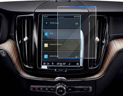 Tempered Glass Screen Protector for XC40 XC60 (2018-2025),XC90 (2016-2025),V90 (2017-2025), S60 S90 V60 (2019-2025) Screen Film Compatible With Volvo 2025 2024 2023 2022 Accessories - 8.7 inch