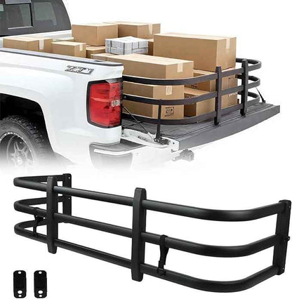 tekstap Truck Bed Extender,No Drill Installation for Ford F150 F250/F350 2007-2026,Aluminum Retractable Tailgate Extender,Drilling Required for Dodge Ram 1500/2500/3500,Chevrolet Silverado/GMC Sierra